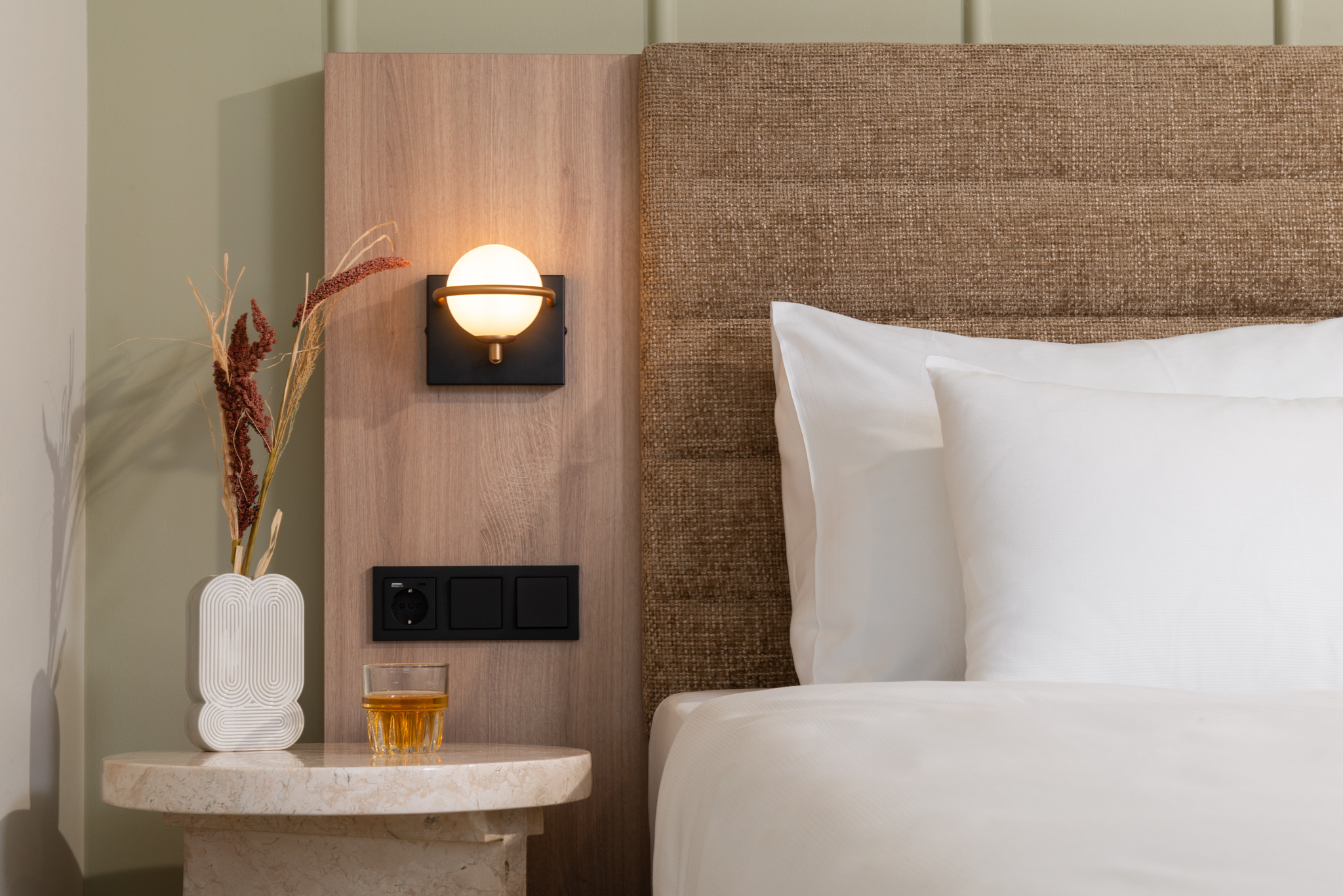 Sophisticated penthouse room at master Mirabell, offering style and comfort.