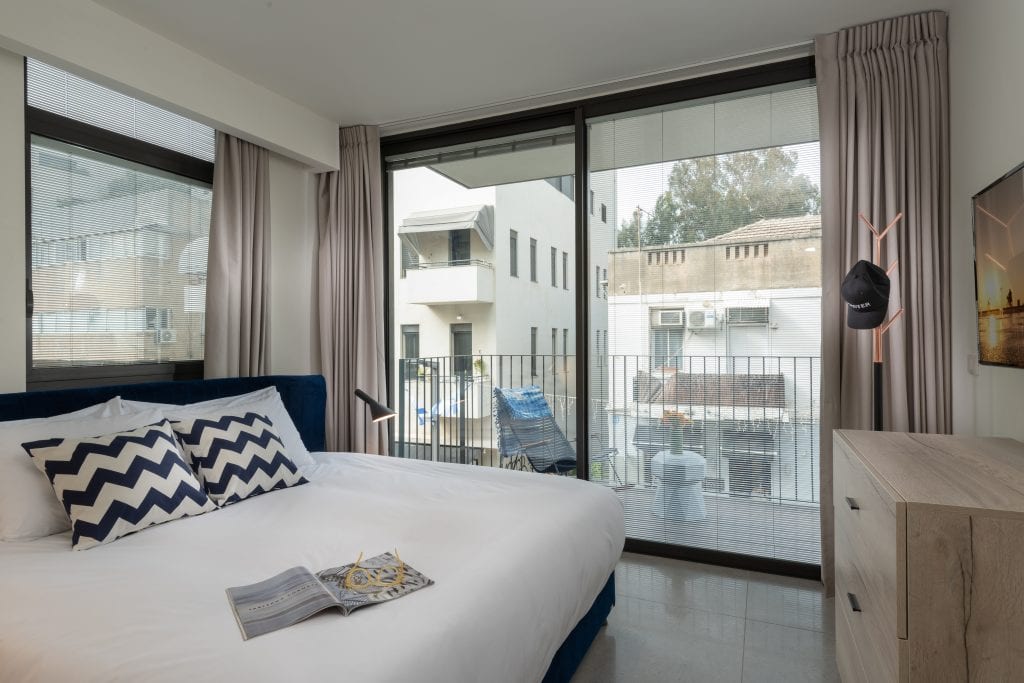 Three Bedroom Apartment With Balcony - Bedroom