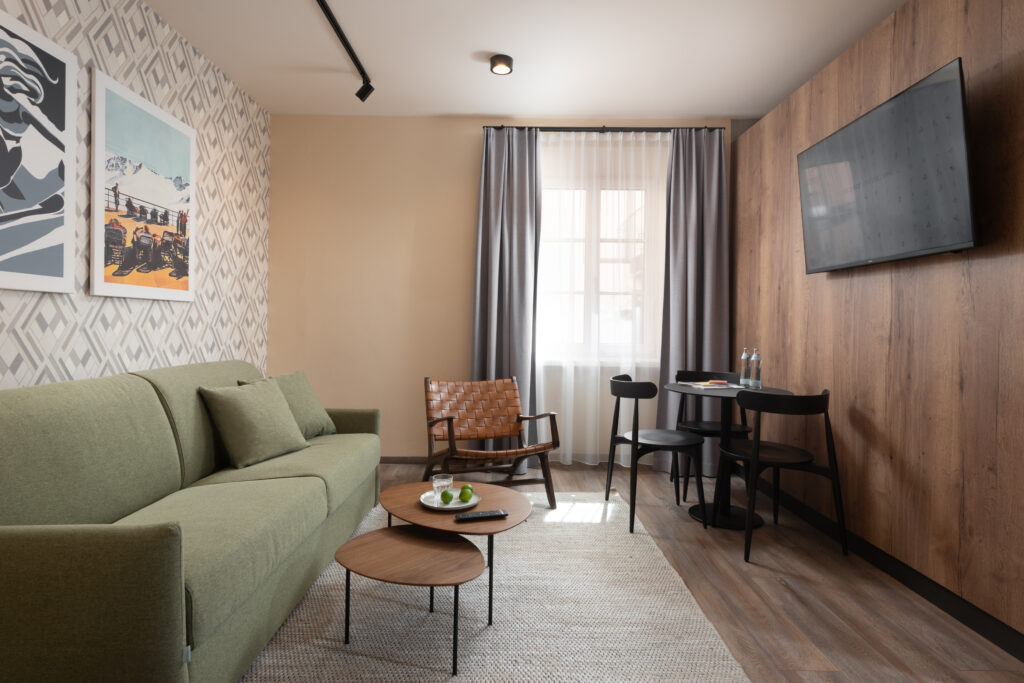 Sitting Area - One Bedroom Open Plan suite