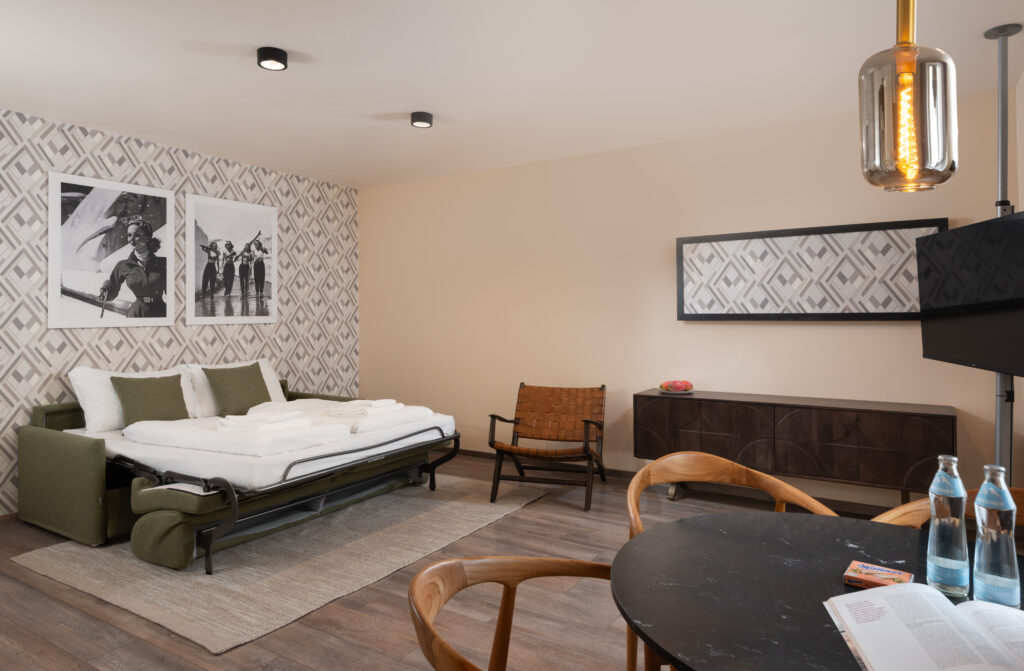 Sofa bed - One Bedroom Apartment