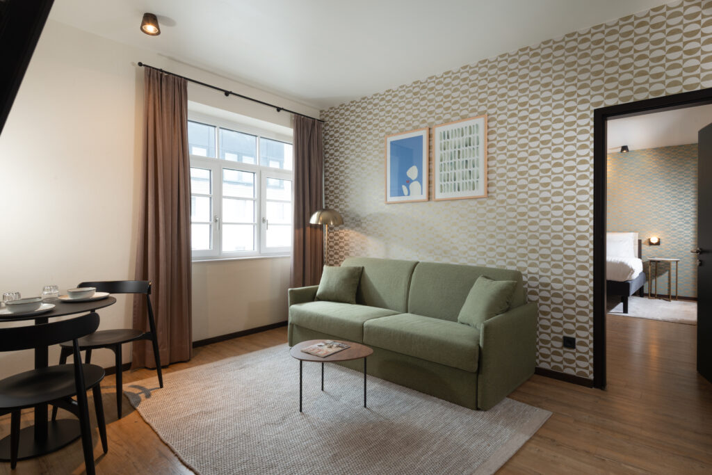 Cosy Sitting area - One Bedroom Apartment