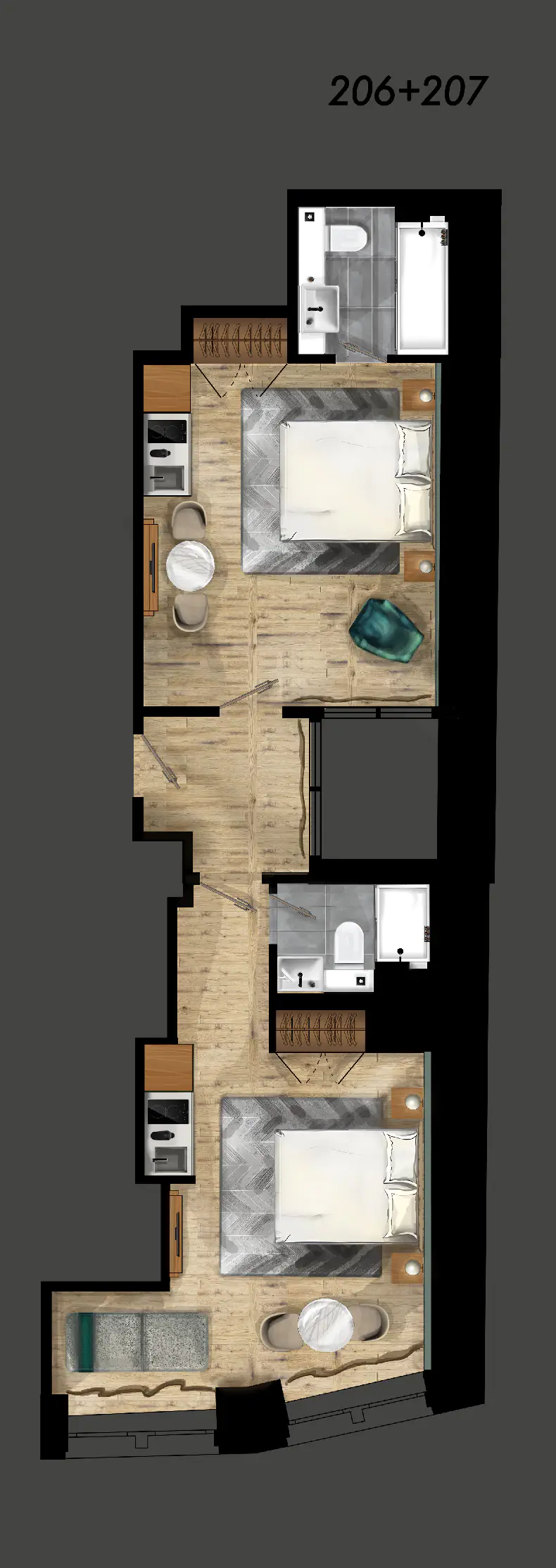 Family Apartment Layout